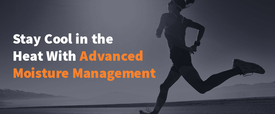 Advanced moisture management infographic